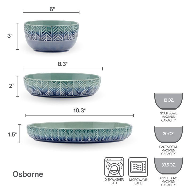 On sale Mikasa Octagon Soup Bowls - Color Spectrum - Sage - Set of 5